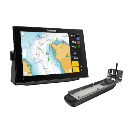 SIMRAD 3012 NSX12 XDCR 12'' touchscreen-handset met 3-in-1 Active Imaging-sonde