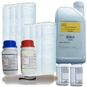 Kit de mantenimiento Aqua-Base Serie Aruba Opción de enjuague Kit de mantenimiento Aqua-Base Serie Aruba Opción de enjuague