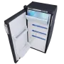 Vitrifrigo Kühlschrank Slim 90 CHR Grau