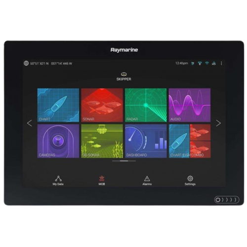 Raymarine AXIOM+ 12 multifunction Wifi Cartography Lighthouse Mediterranean