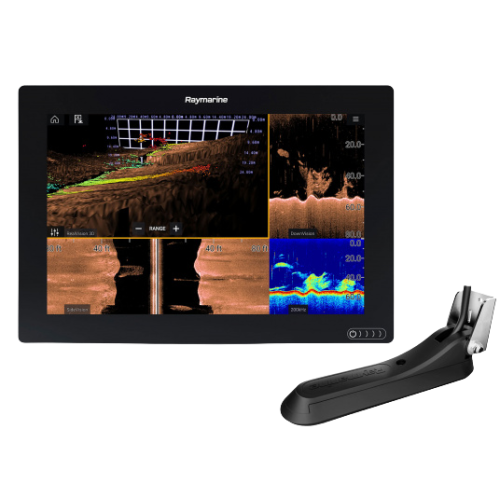 Raymarine AXIOM+ 12 RV depth sounder Wifi Cartography Lighthouse Mediterranean RV-100 probe included