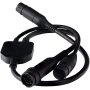 Raymarine Realvision-sonde en CP370-sondeadapterkabel op AXIOM RV