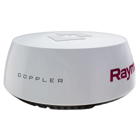 Antena de radar Doppler Raymarine Quantum Q24D com alimentação e cabo de dados 10m