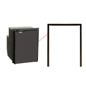 Cornice isotherm finitura nera Classic Line 42L e 49L