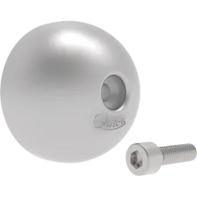 Quick aluminium anode + schroef voor BTQ 140