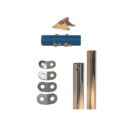 Fixation mât pour éolienne Rutland 914i