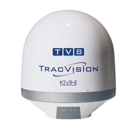 KVH Antenne TV satellite TRACVISION TV8 GPS intégré