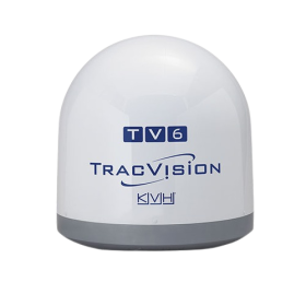 Antena de TV satelital KVH TRACVISION TV6 GPS incorporado