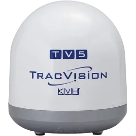 Antena de TV satelital KVH TRACVISION TV5 GPS incorporado