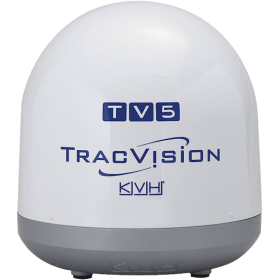 KVH TRACVISION TV5 empty satellite dome