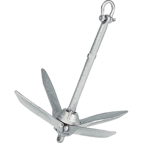 Plastimo Anchor Grapple Guarda-chuva Pás cônicas 12 kg