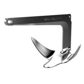 Lewmar Plough Anchor Claw 80kg in acciaio inossidabile